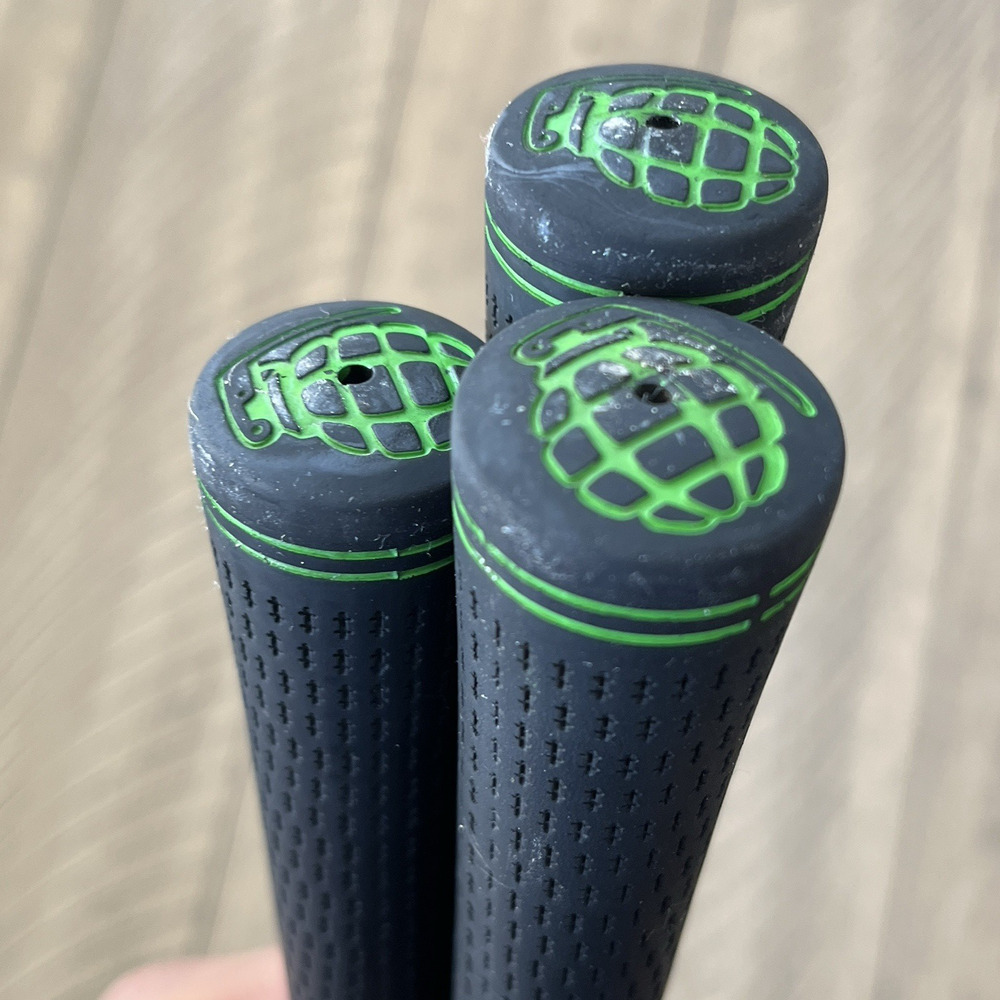 BombTech Grenade 3 4 5 Hybrid Set RH Regular Flex Steel Shafts Fair Condition - Picture 12 of 12
